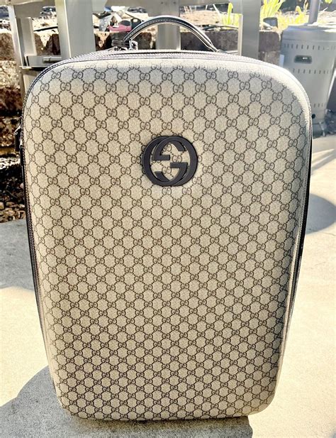 gucci barletta|gucci leather suitcase.